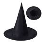 Black Witch Hat: Complete Your Spooky Look with Mask and Cap