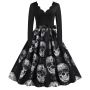 Shop the Perfect Skull Print Dress Online at Mask and Capes