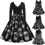 Explore The Best Skull Print Dress Styles