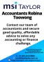 Accountants Robina & Toowong | Msi Taylor