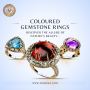 Coloured Gemstone Rings, Shop High-Quality Stone Rings Onlin