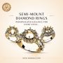 Shop Semi-Mount Rings, Custom Ring Settings Online