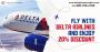 Get 20% off on Delta Airlines Last-Minute Flight Tickets