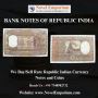 Bank Notes of Republic India | RBI Rupee Bank Notes