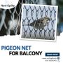 Best Pigeon Net for Balcony in Indirapuram | Net N Spike