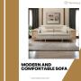 Oak wood sophistication: refined wooden sofa set for living 