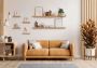 Sleek Strength: Mahogany Long Floating Shelves Sleek Strength: Mahogany Long Floating Shelves