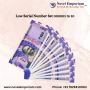 Fancy Number Currency Notes for Sale