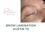 Expert Brow Lamination Austin TX | Parlor Beauty Bar
