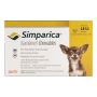 Buy Simparica Chewable for Dogs With Free Shipping|petcaresu
