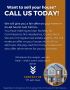 Want to sell your house? CALL US TODAY!