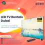 Latest Range of TV Rentals for Events in UAE