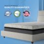 14″ Hybrid copper-gel infused memory foam plush mattress