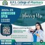 Best D. Pharm College in Lucknow - RPS College