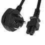 Power Up with the 6ft UK 3-Pin Plug to IEC C5 Power Cord - E