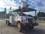 2006 Ford F750XL Super Duty Flatbed Forestry 61’ Over Center