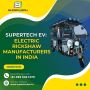 Battery rickshaw manufacturer