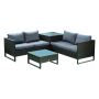 Best outdoor furniture Rattan sofa set 4 seaters