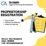 Proprietorship Registration Services
