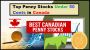 Best Canadian Penny Stocks