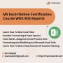MS Excel Online Certification Course with MIS Reports