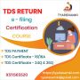 TDS Return E Filling Certification Course