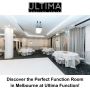 Discover the Perfect Function Room in Melbourne 