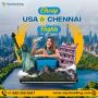 Book best USA To Chennai Flights tickets 