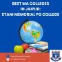  Best MA Colleges in Jaipur.
