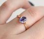 Find the Perfect Tanzanite Engagement Gold Ring at Shop Lc!