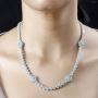Elegant Tanzanite Necklace Silver Jewelry Collection