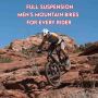 Full Suspension Men’s Mountain Bikes for Every Rider