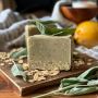 Lemon and Sage Soap | Fresh and Natural Cleanser