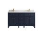 Modern 60 Inch Bathroom Vanity with Smart Storage Modern 60 Inch Bathroom Vanity with Smart Storage