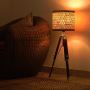 Standing Lamp | Bamboo Floor Lamp - Woody Grass