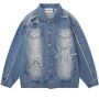 25% OFF on Contemporary Washed Denim Jackets at Zarta.co
