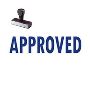 Approved Rubber Stamp | Acorn Sales