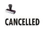Large Cancelled Rubber Stamp | Stock Stamps