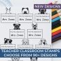 Custom Teacher Gift- From the Classroom Stamps for Teachers