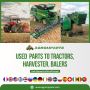Used parts for tractors, combines and balers! Contact number