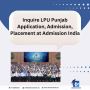 Inquire LPU Punjab Application, Admission, Placement at Admi