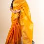 cotton silk saree with blouse piece