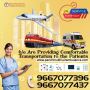 Use Panchmukhi Air Ambulance Service in Guwahati with Hi-tec
