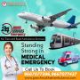 Get Panchmukhi Air Ambulance Services in Raipur with Medical
