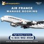 How Do I Manage My Booking on Air France?