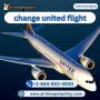 How to change United Flight?