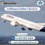 When can I do online check in Lufthansa?