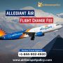 What is the fee to Change a Flight on Allegiant?
