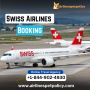 How can I book a flight with Swiss Air?