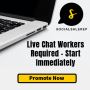 Get Paid As Live Chat Assistant